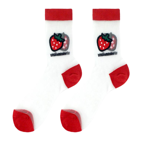 chaussette-fantaisie-fraise-logo