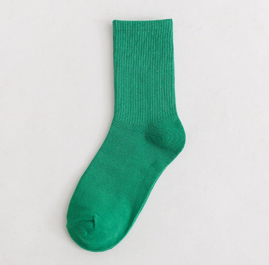 chaussette-vert-fonce