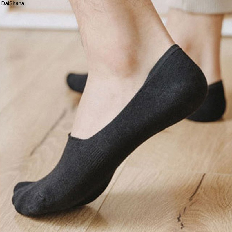 Chaussette invisible homme noire