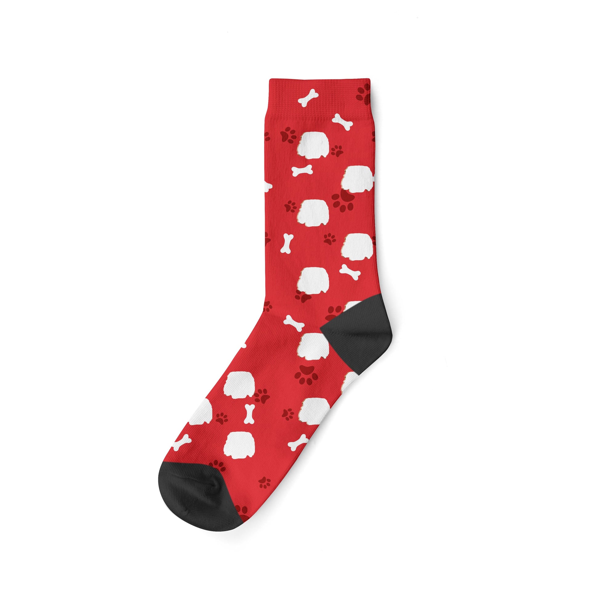 chaussette-motif-chien