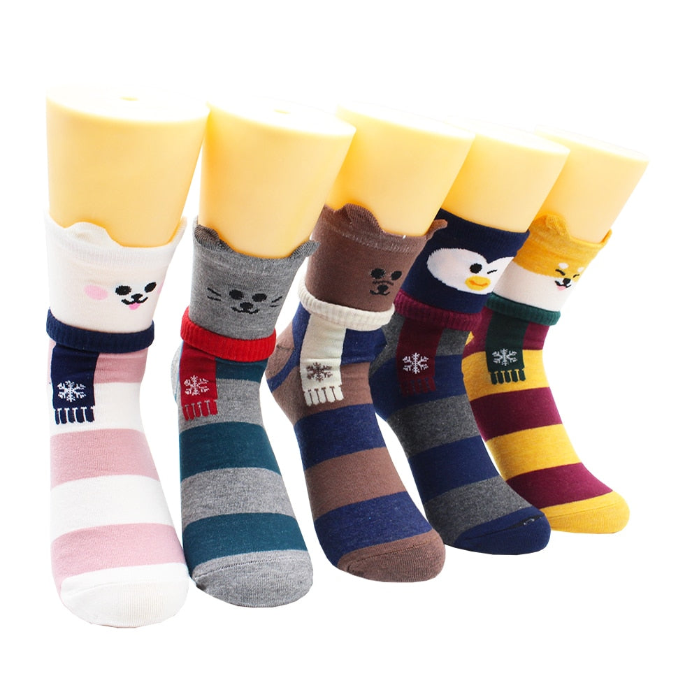 lot-de-chaussettes-en-coton-animaux-lot-5