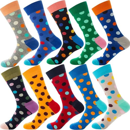 lot-chaussettes-homme-a-pois